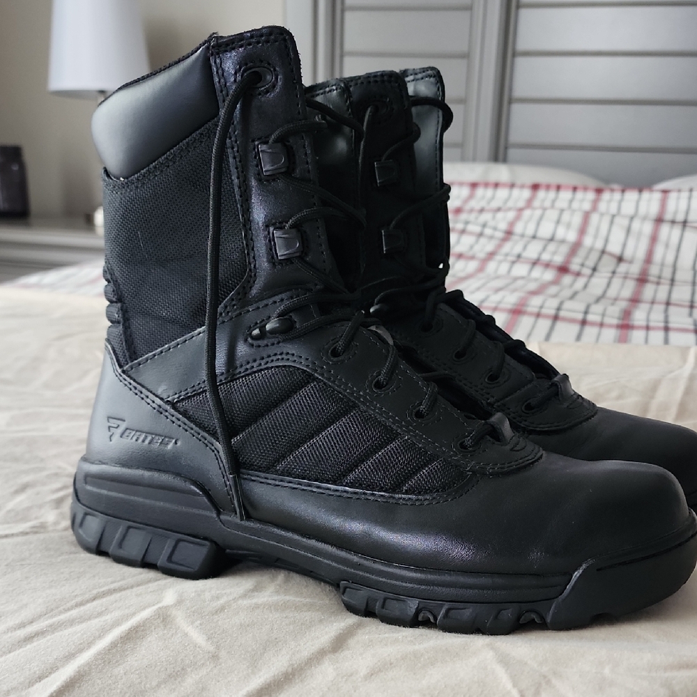 Bates Black Tactical Combat Boots